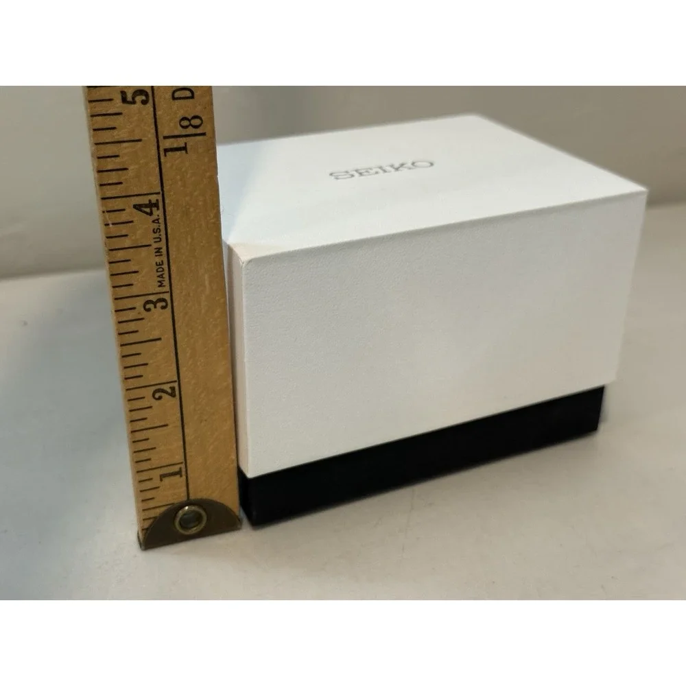 Authentic Seiko Empty Cardboard Watch Box 2 Piece Slider Style Case Only